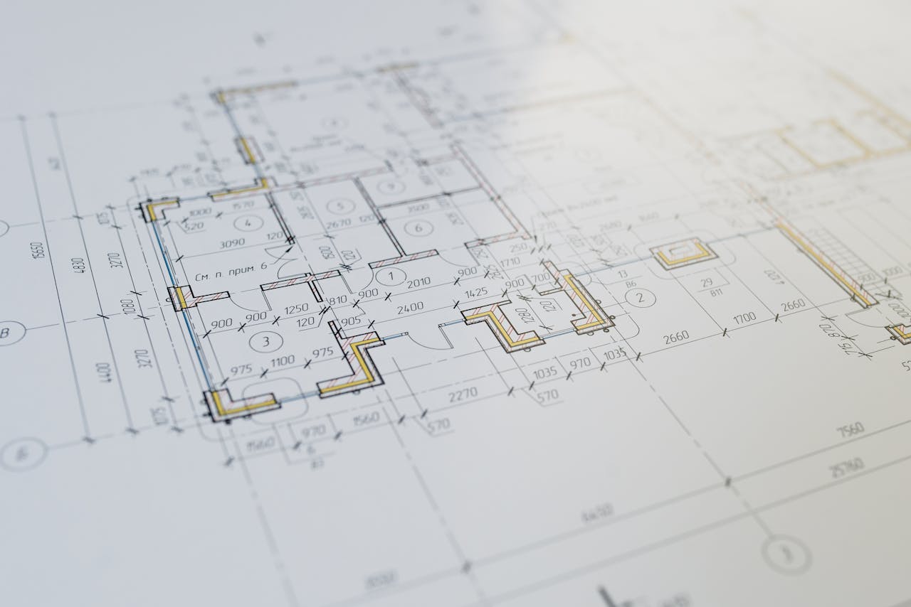 why-choose-us High-resolution close-up of an architectural floor plan showcasing design details.